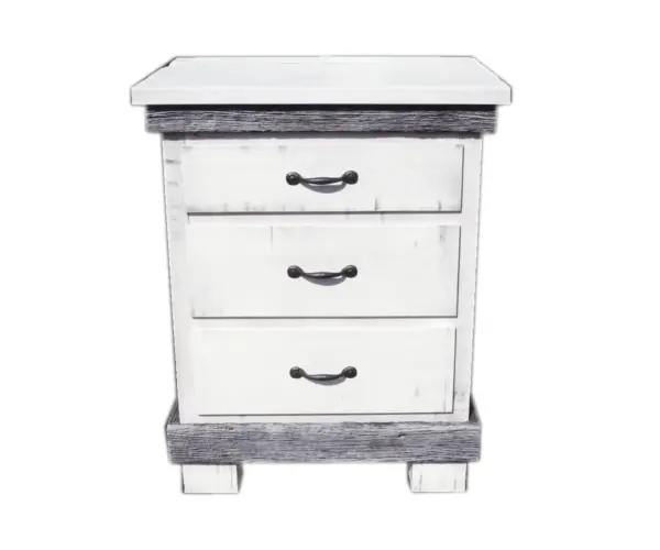 Flint Ridge 3 Drawer Nightstand