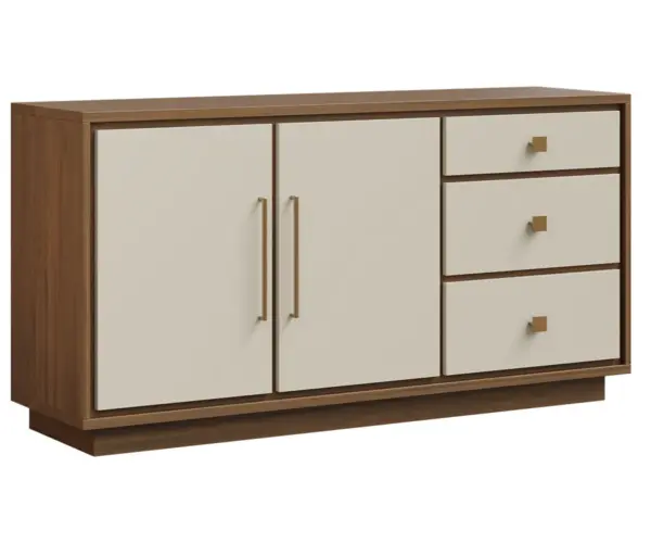 Eleanor Three Drawer Buffet with Two Doors