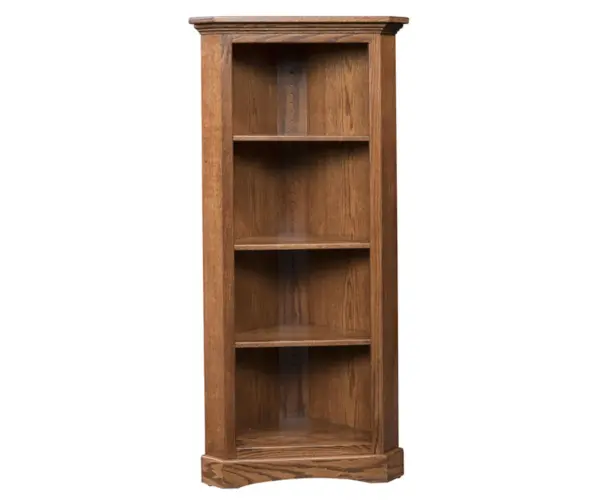 5' Corner Bookcase