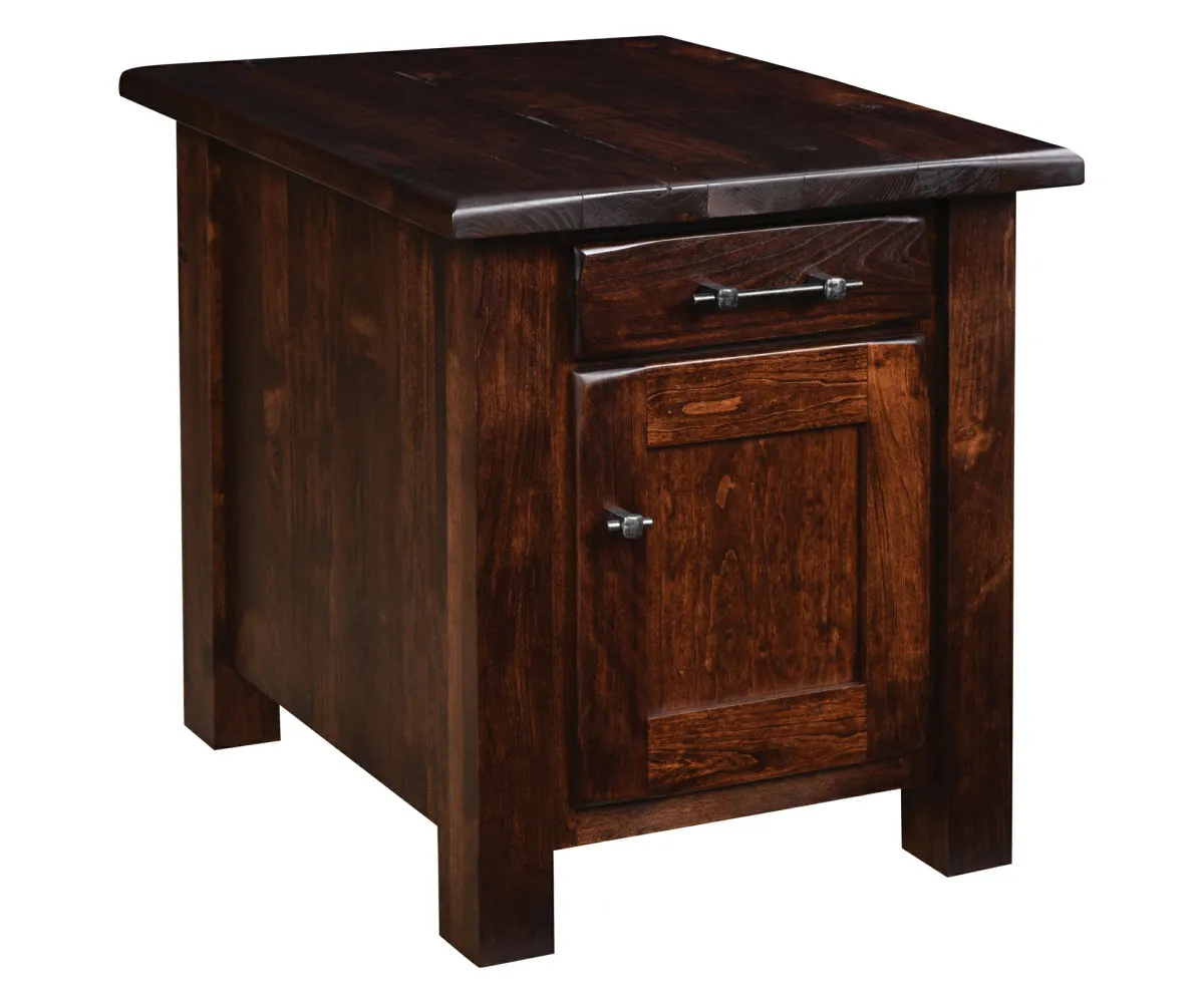 Barn Floor End Table