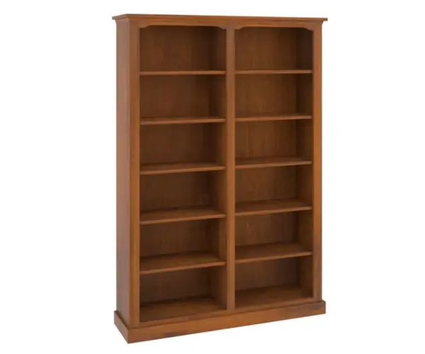 Hogback Traditional Bookshelf - 72"H