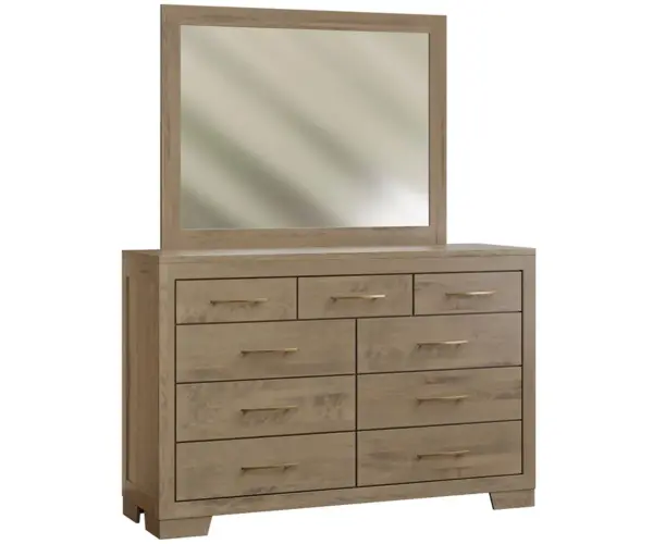 London 9 Drawer High Dresser