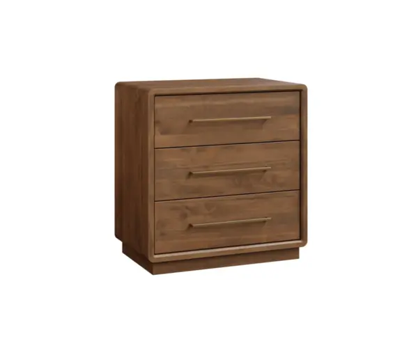 Everett 3 Drawer Nightstand