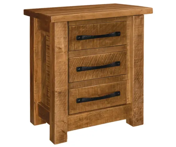 Vogen 3 Drawer Nightstand