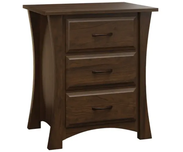 Cove 3 Drawer Nightstand