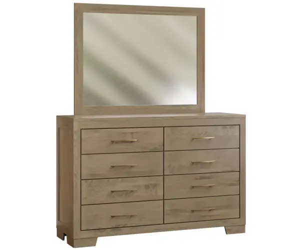 London 8 Drawer High Dresser