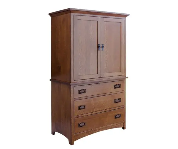 Empire Mission Two Piece Armoire