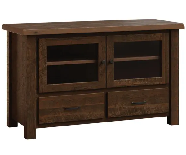 Reclaimed Post Mission TV Stand