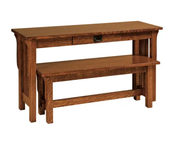 Landmark Nesting Sofa Table And Bench