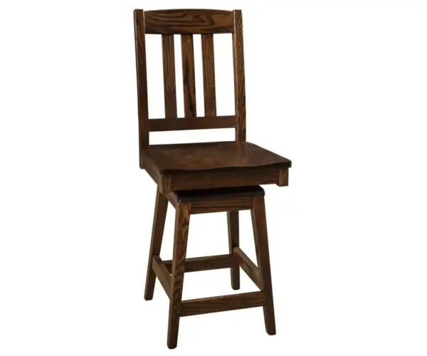 Lodge Swivel Bar Stool