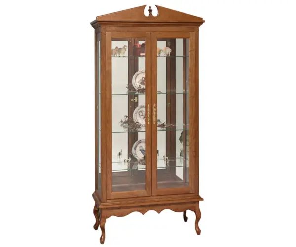 Queen Anne Double Door Curio