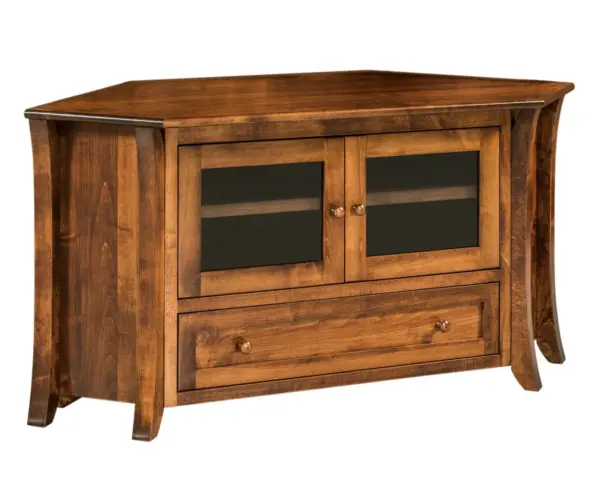 Caledonia Flat Screen TV Corner Cabinet