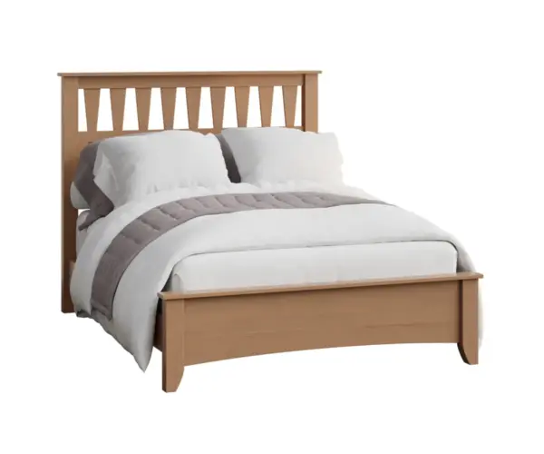 Jackson Slat Bed With Low Footboard