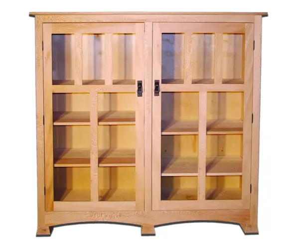 Double Door Tall Bookcase