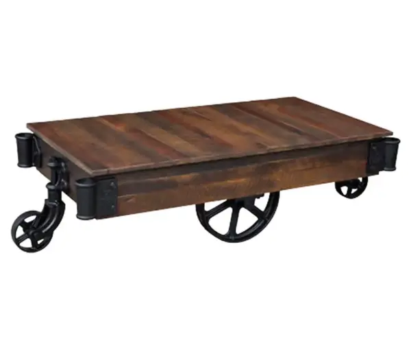 Urban Railroad Cart Coffee Table