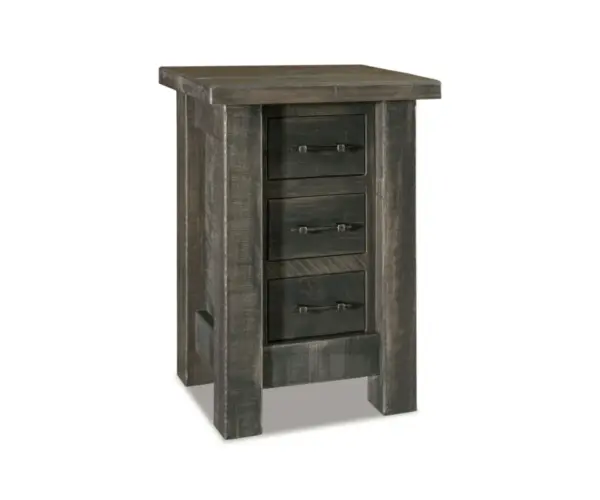 Houston 3 Drawer Nightstand