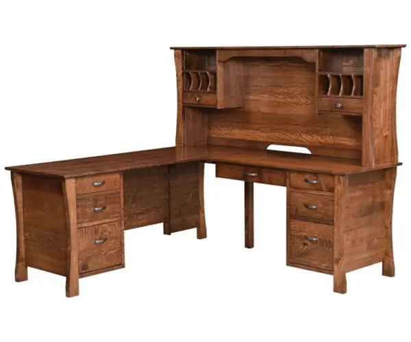 Kapernaum Corner Desk And Hutch