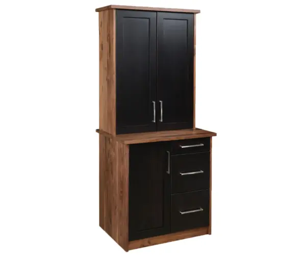Edgewood File Cabinet with Bookcase Top