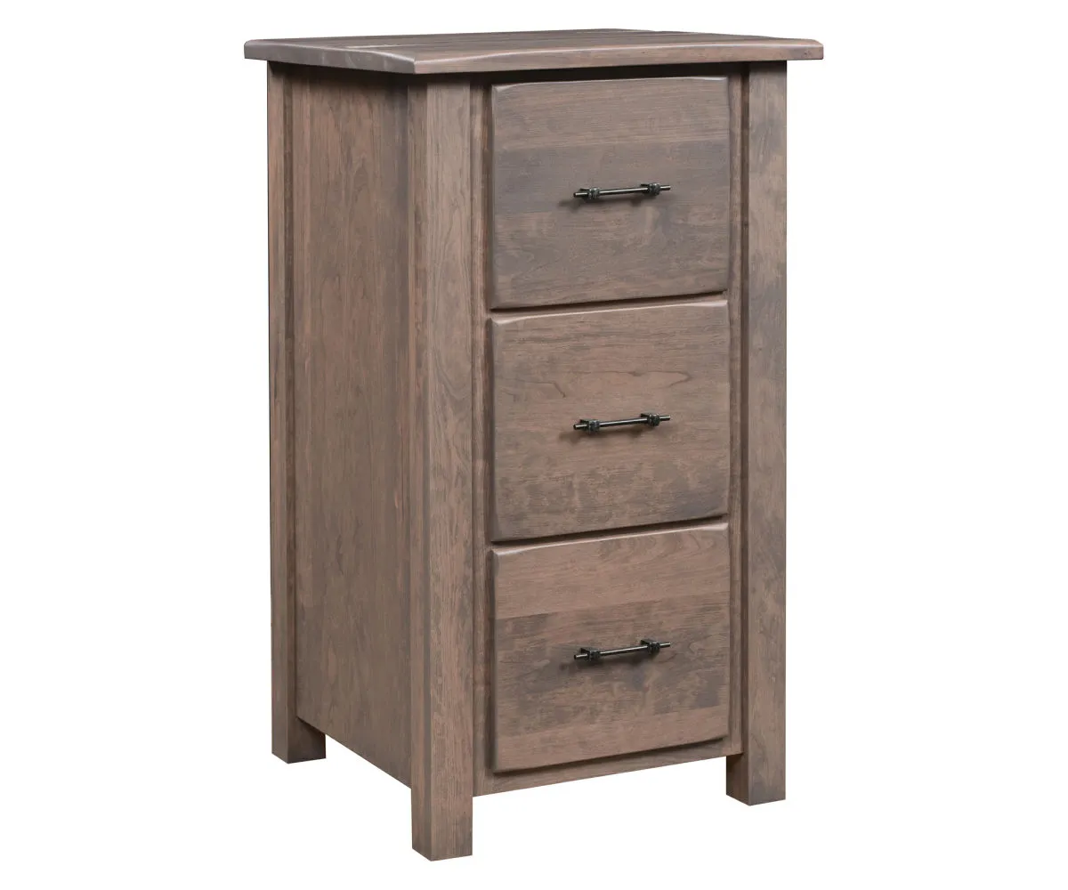 Barn Floor 3 Drawer File Cabinet