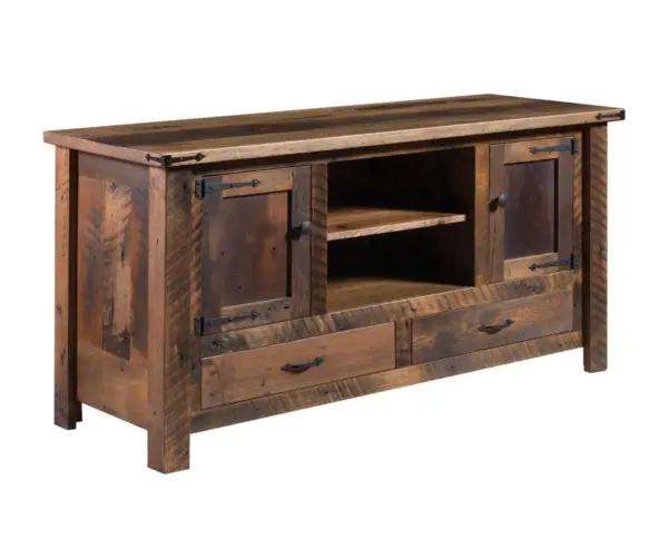 Tiverton 60" TV Stand With Center Opening