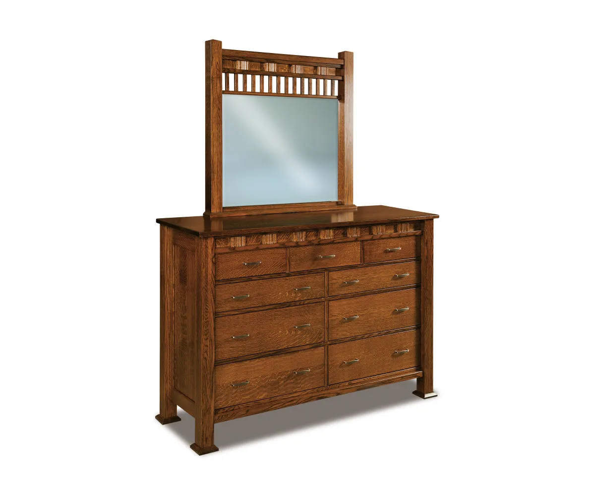 Sequoyah 9 Drawer Dresser