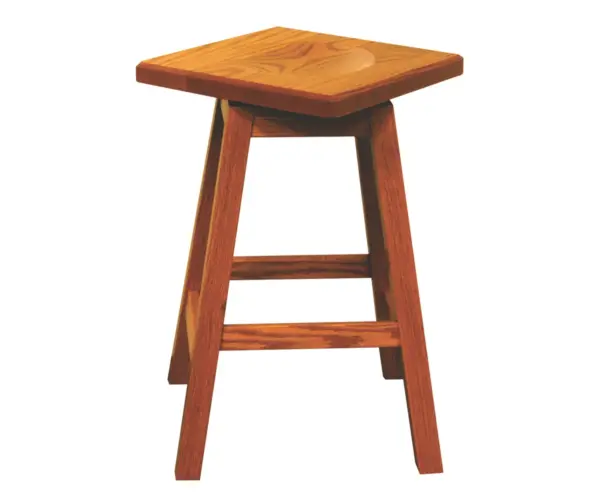 24" Swivel Mission Bar Stool
