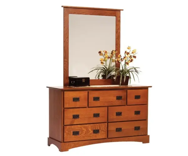 Old English Mission 56" Dresser
