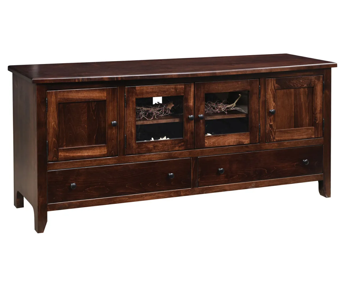 Shaker TV Stand - 70"W