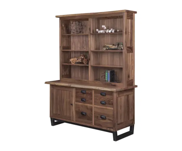 Adona Credenza With Hutch