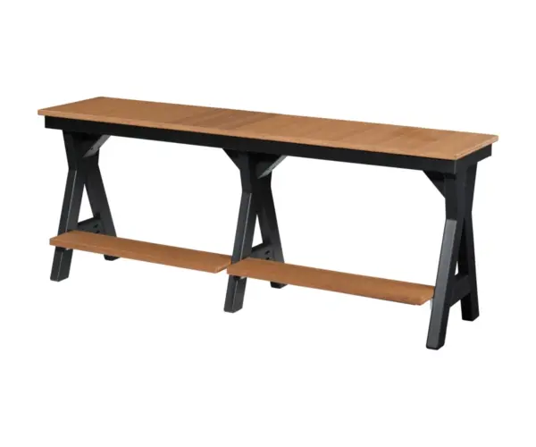 Trellis 60" Balcony Bench