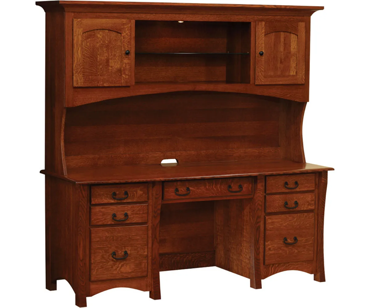 Master Desk with Hutch