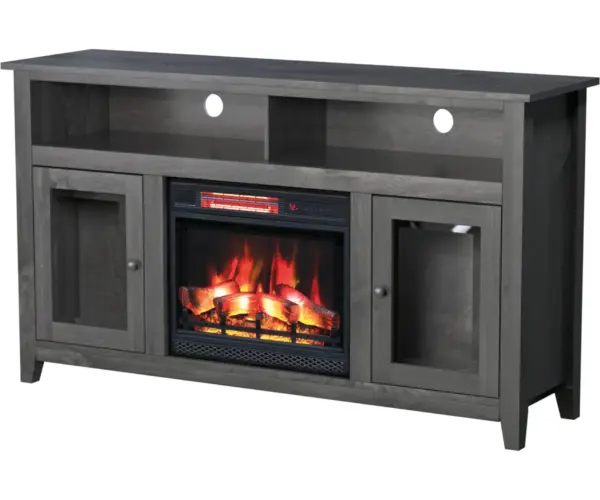 Windham Media Console with Fireplace