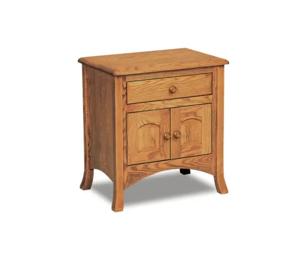 Carlisle 1 Drawer 2 Door Nightstand