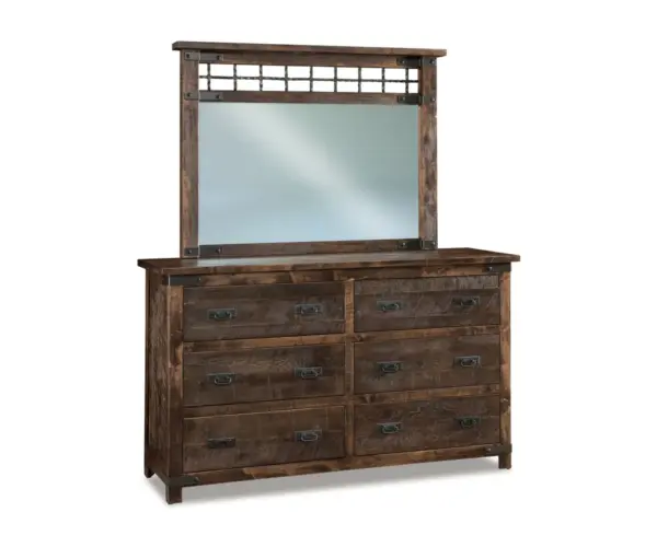 Ironwood 6 Drawer Dresser