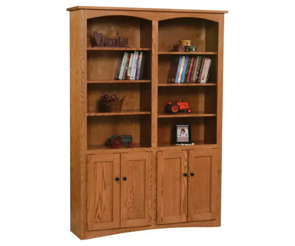 Shaker Bookcase with Doors
