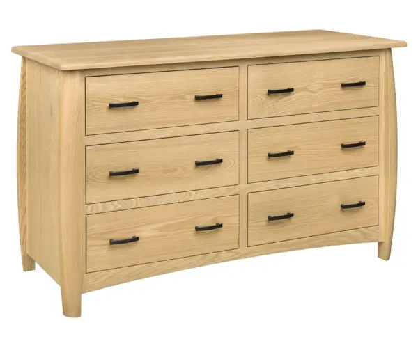 Delaney 6 Drawer Mule Dresser