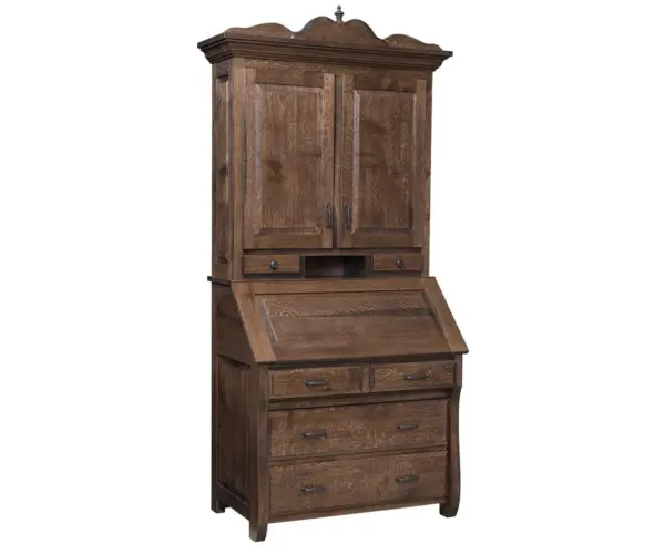 Secretary Desk with Hutch