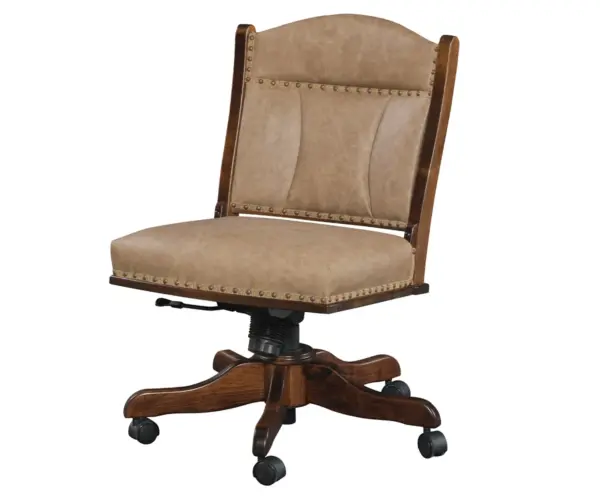 Side Desk Chair with Low Back