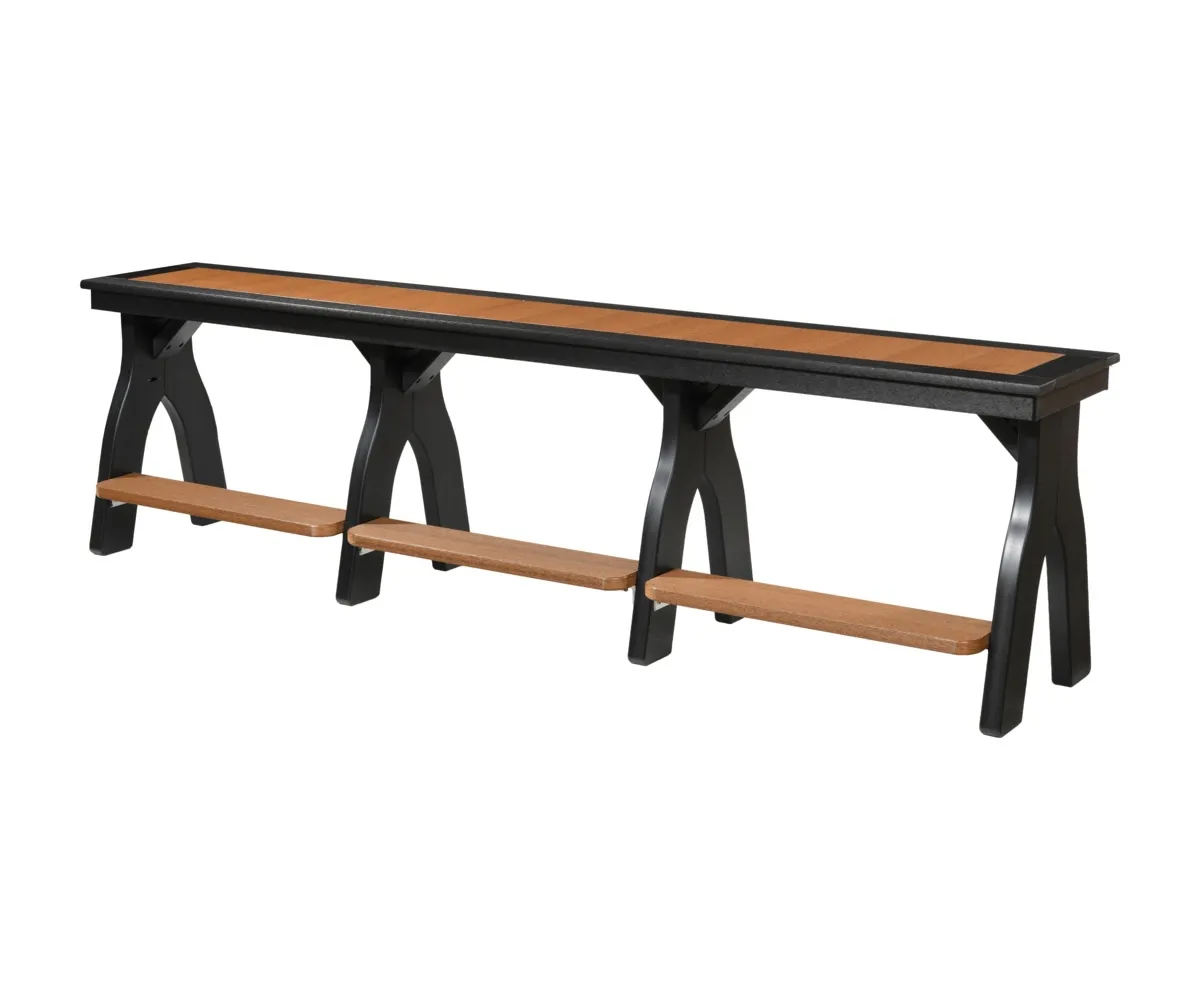 84" Balcony Border Bench