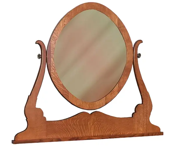 Granny Mission Oval Mirror
