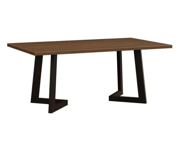 Larue Double Pedestal Table