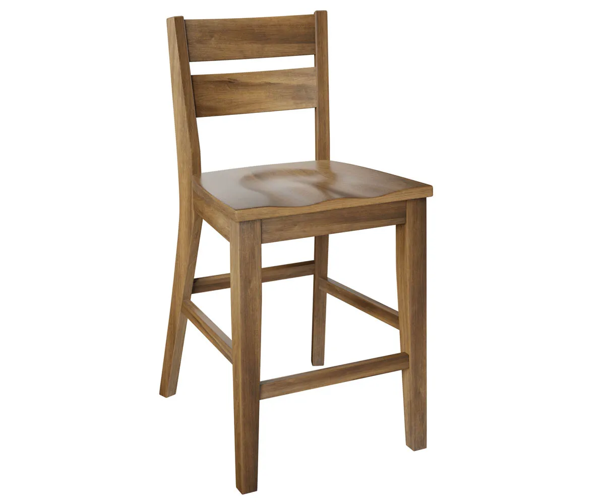 Winston 24" Stationary Bar Chair