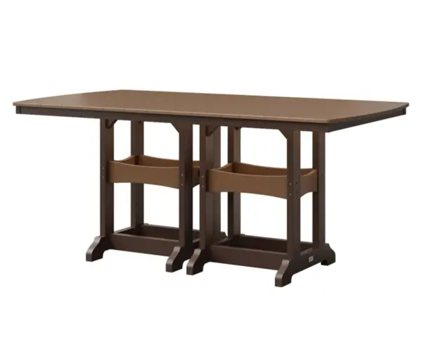 72'' Classic Rectangle Table - Counter Height