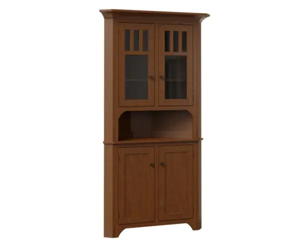 Old World Mission 32" Corner Hutch