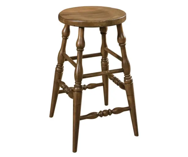 Scoop Stationary Bar Stool