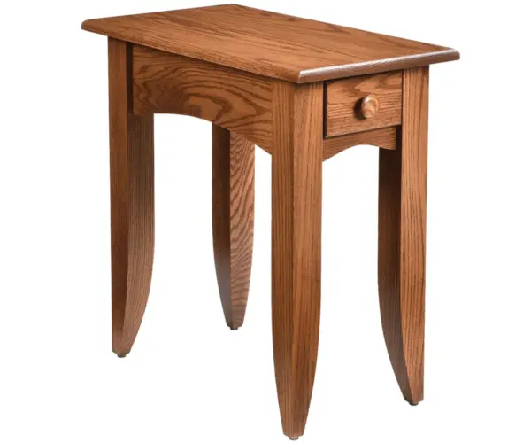 Modern Mission End Table - 13"W
