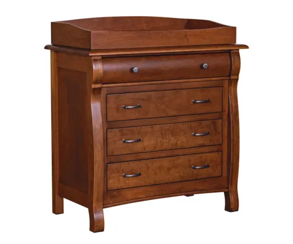 Castlebury 4 Drawer Dresser With Changing Box Top Option