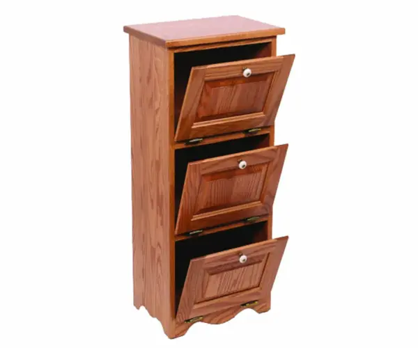 Tator Bin / Bread Box with Flat Top