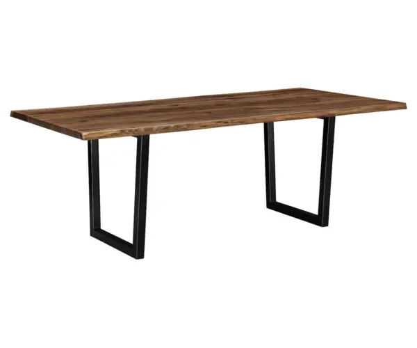 Live Edge Table with Lifestyle Base