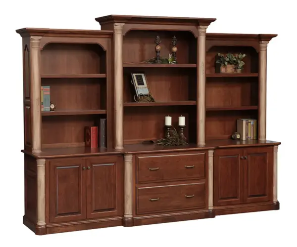 Jefferson 113" Base and Three Piece Hutch